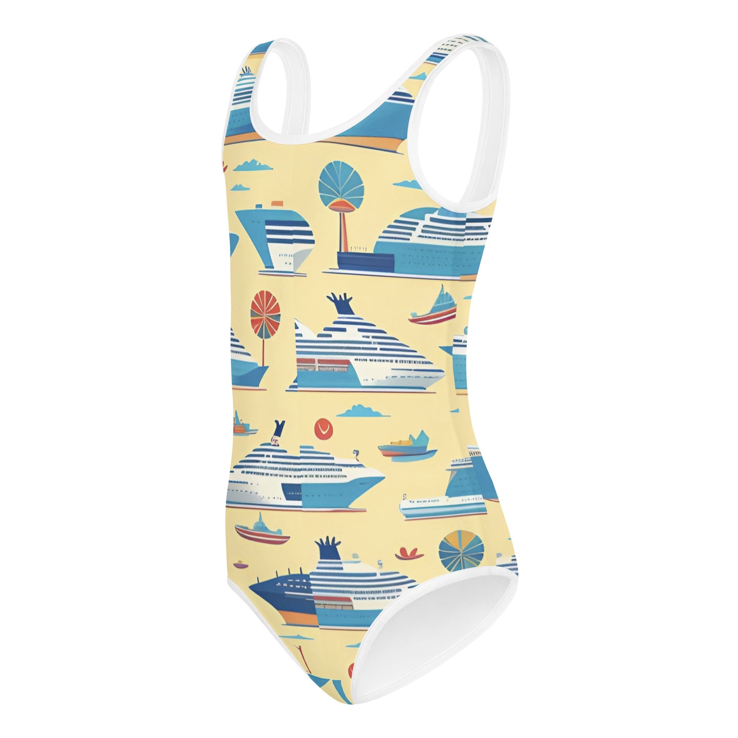 All-Over Print Kids Swimsuit