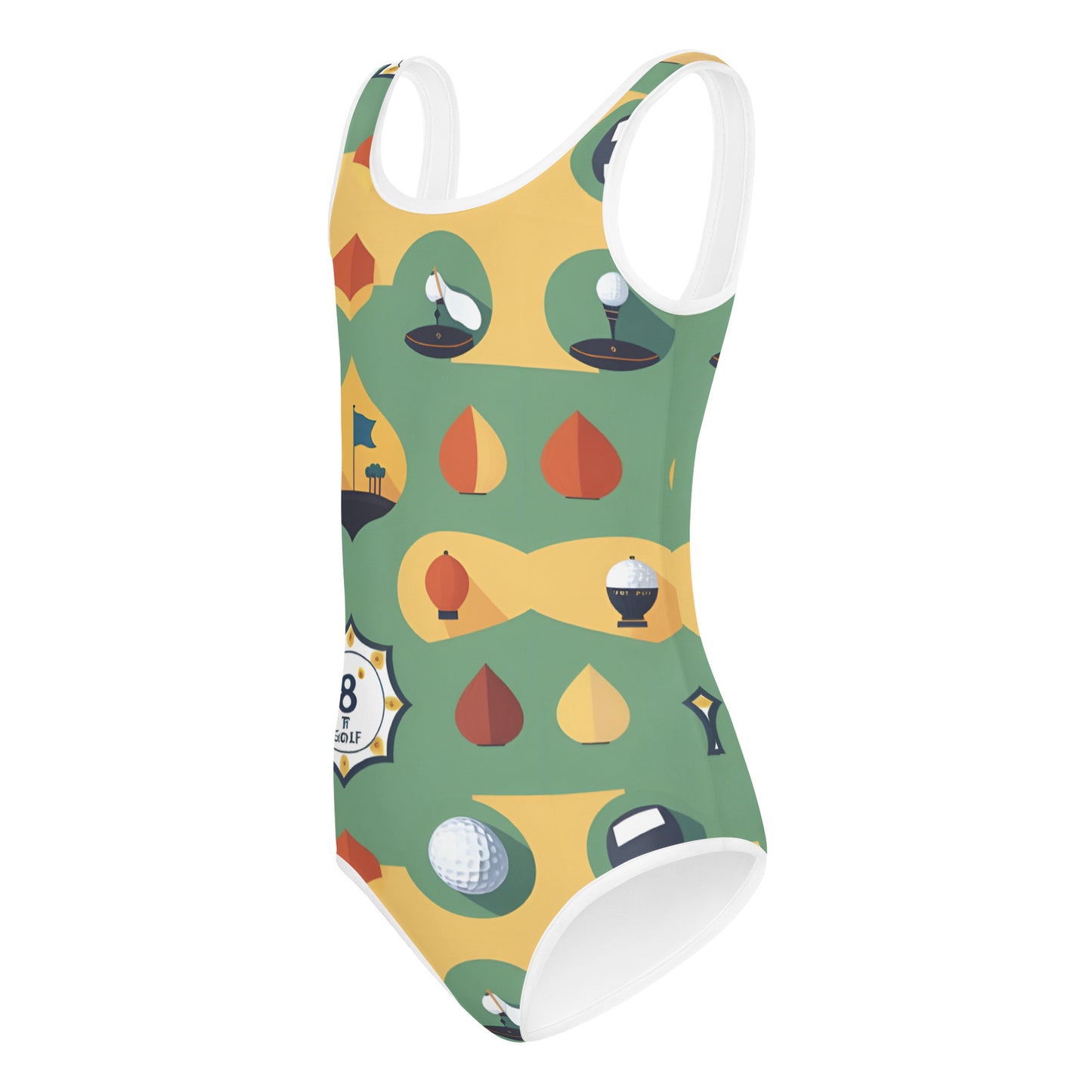 All-Over Print Kids Swimsuit