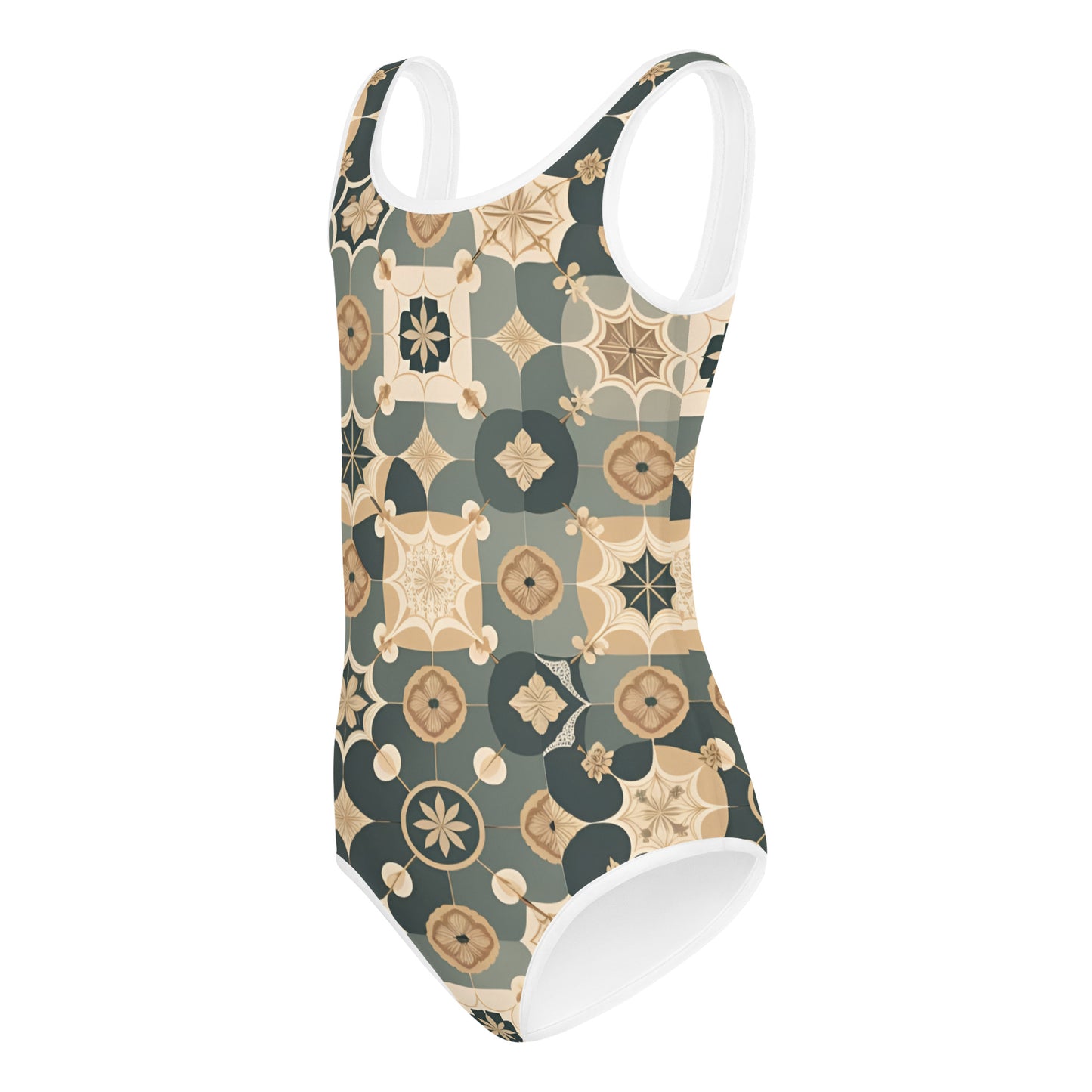 All-Over Print Kids Swimsuit