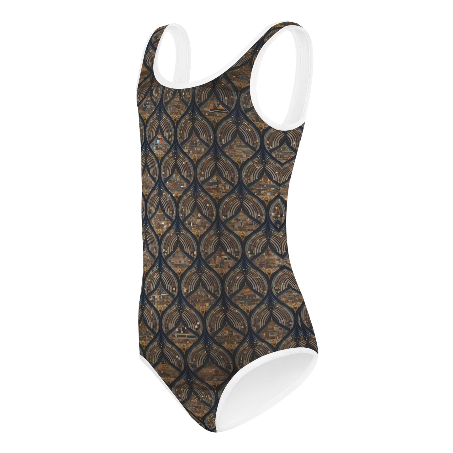 All-Over Print Kids Swimsuit