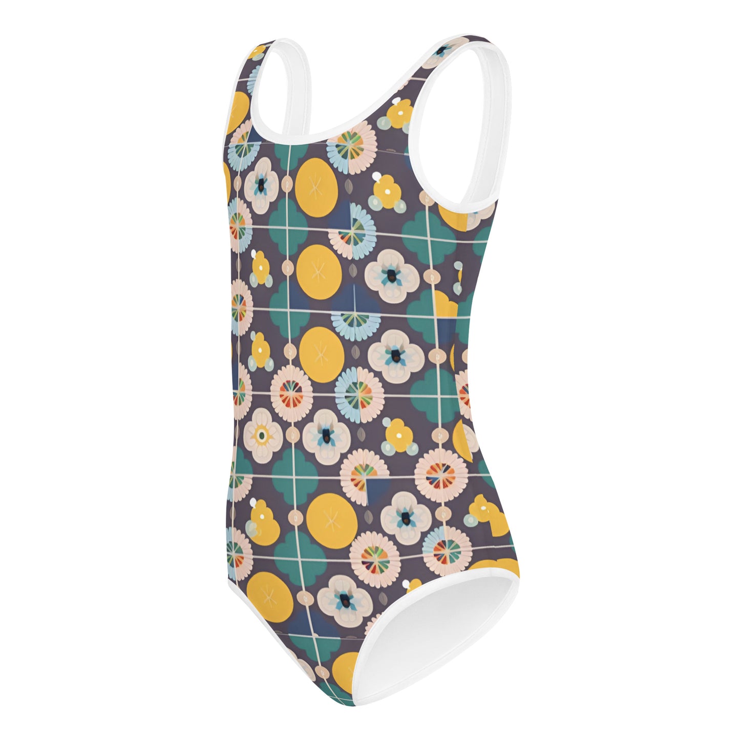 All-Over Print Kids Swimsuit