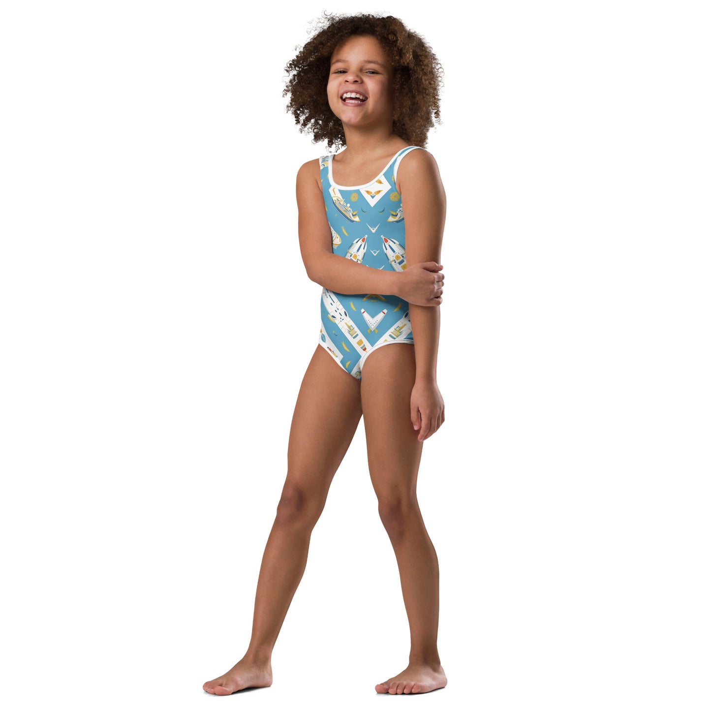 All-Over Print Kids Swimsuit