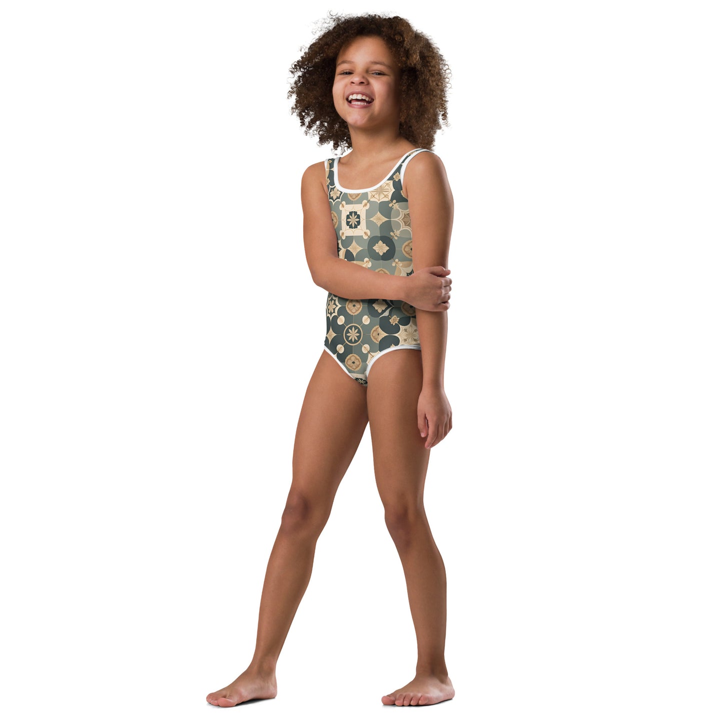 All-Over Print Kids Swimsuit