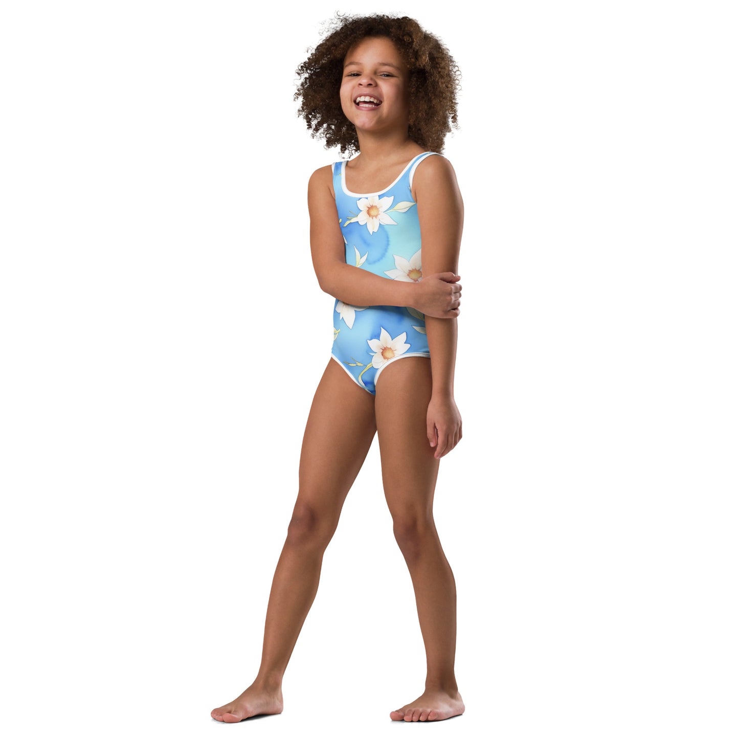 All-Over Print Kids Swimsuit