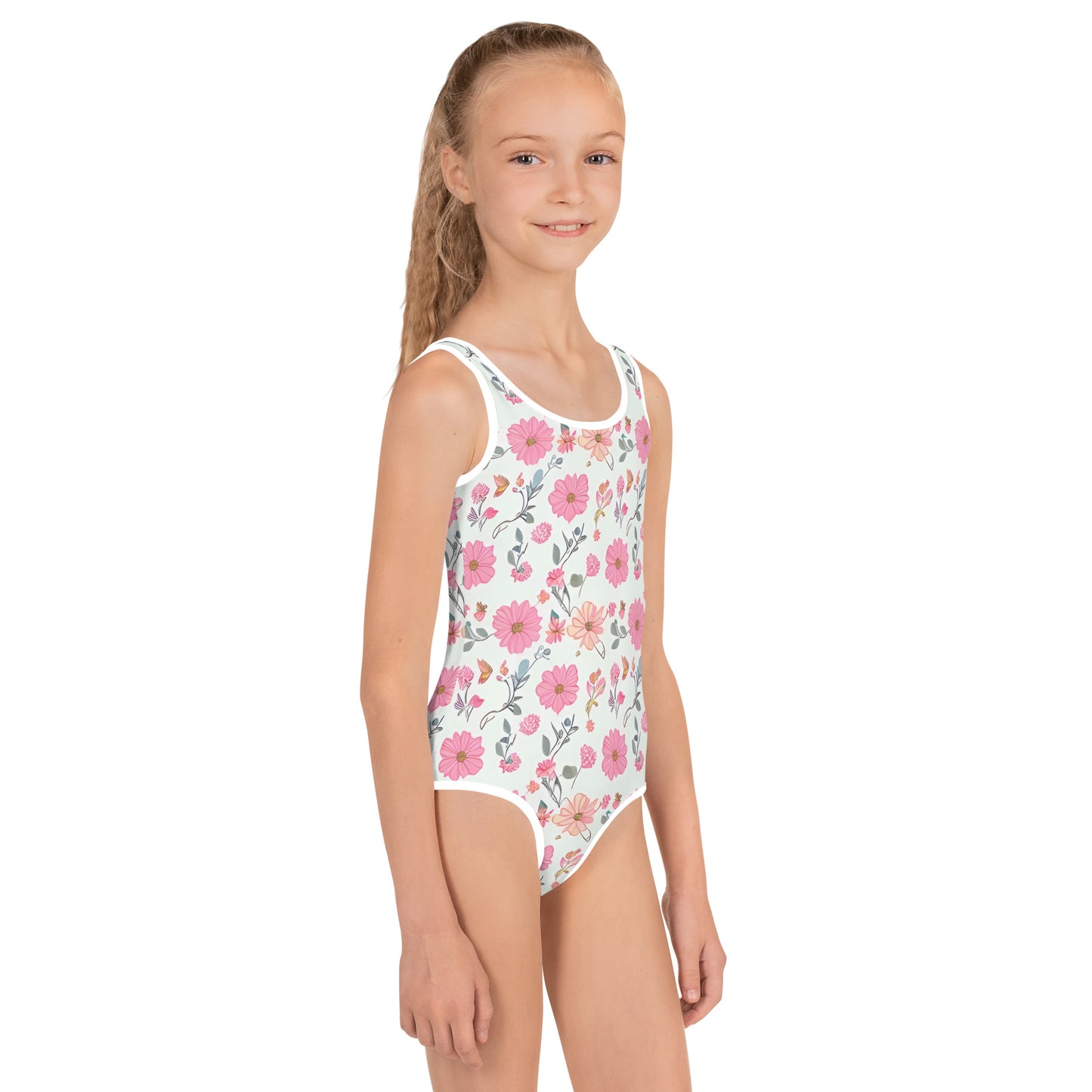 All-Over Print Kids Swimsuit