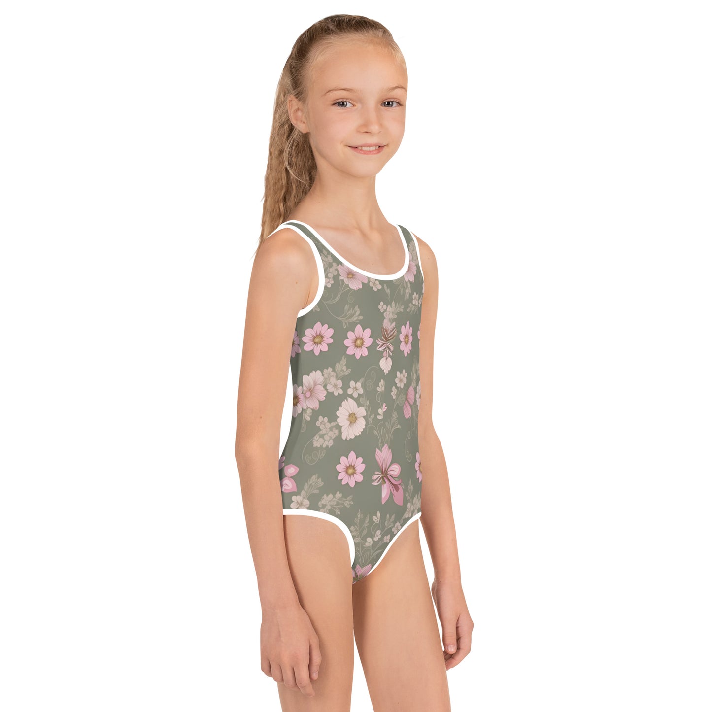 All-Over Print Kids Swimsuit