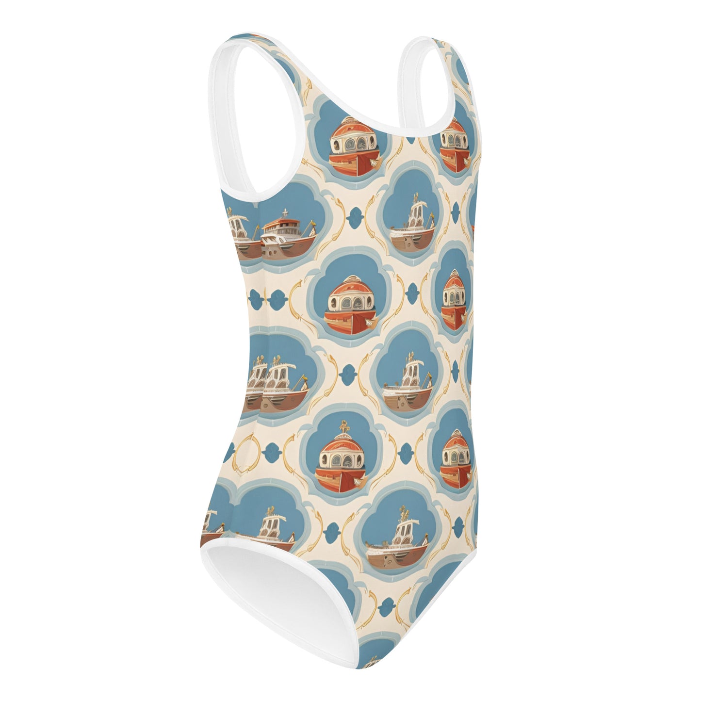 All-Over Print Kids Swimsuit