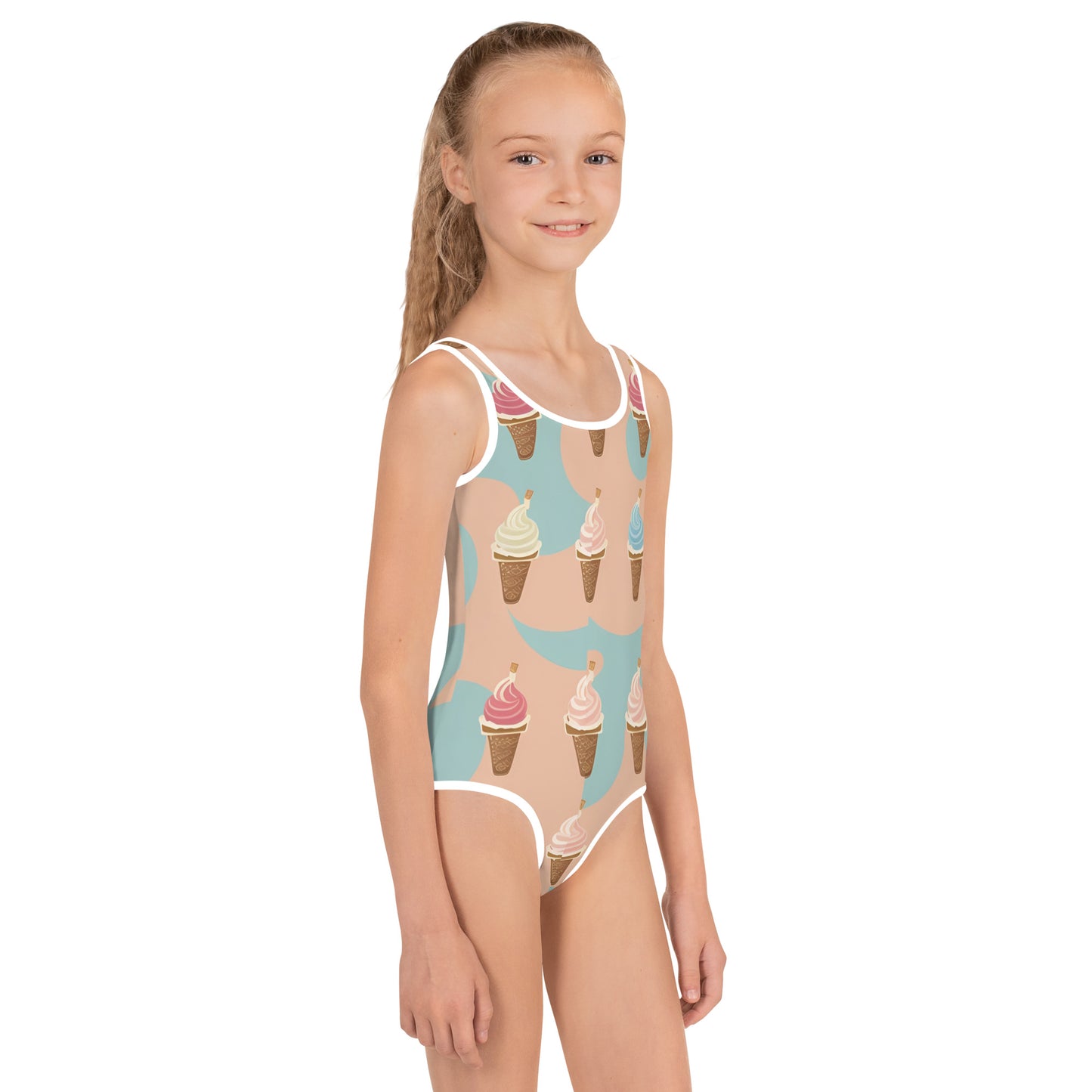 All-Over Print Kids Swimsuit