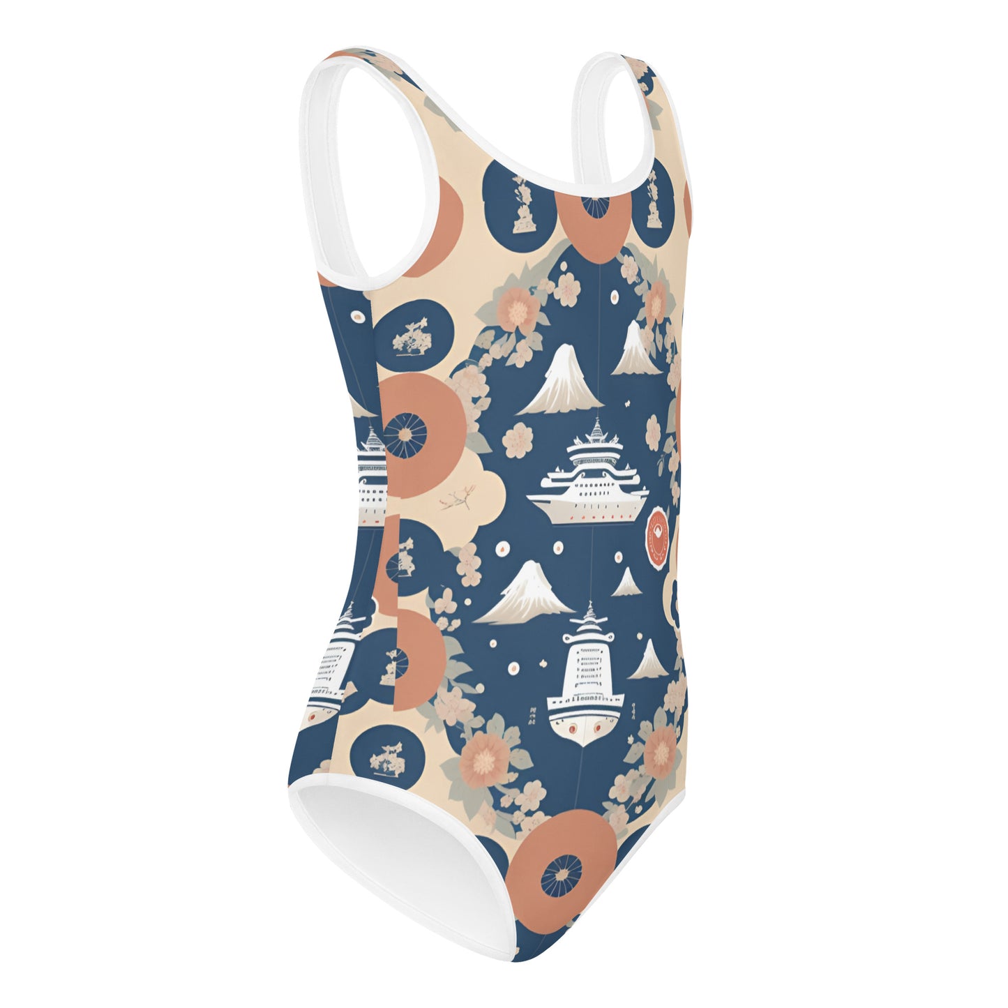 All-Over Print Kids Swimsuit