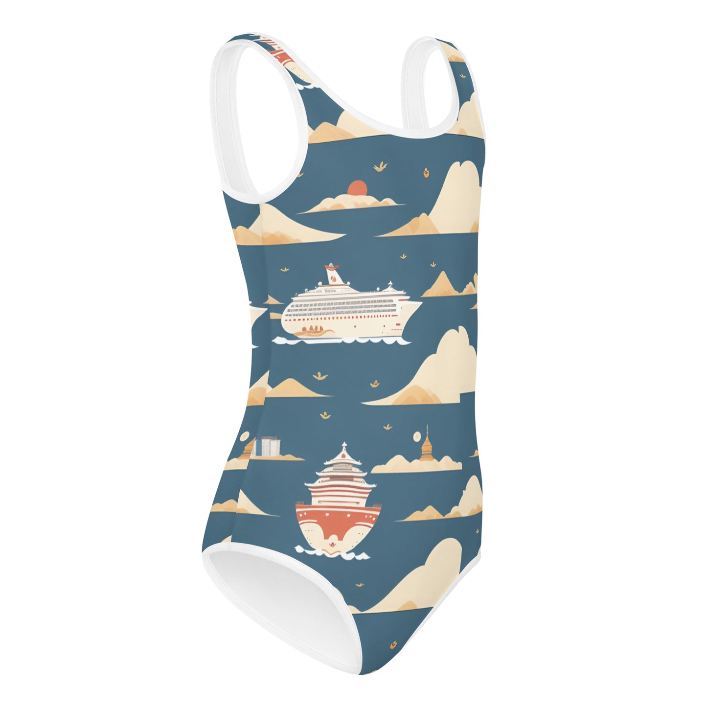 All-Over Print Kids Swimsuit