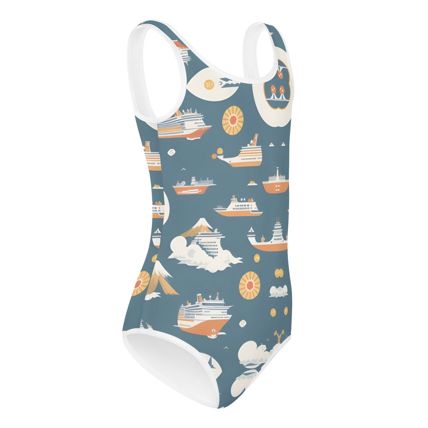 All-Over Print Kids Swimsuit