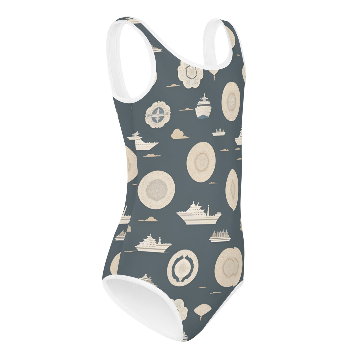 All-Over Print Kids Swimsuit