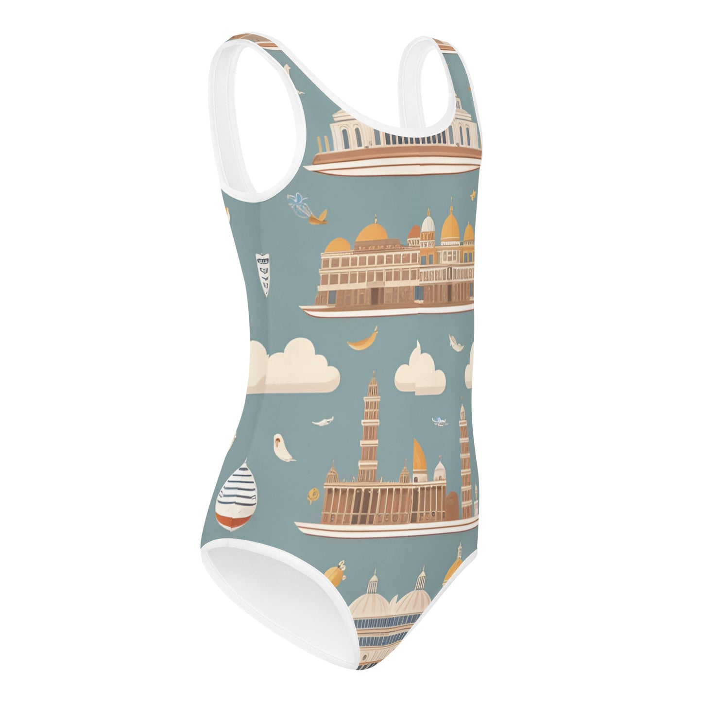 All-Over Print Kids Swimsuit