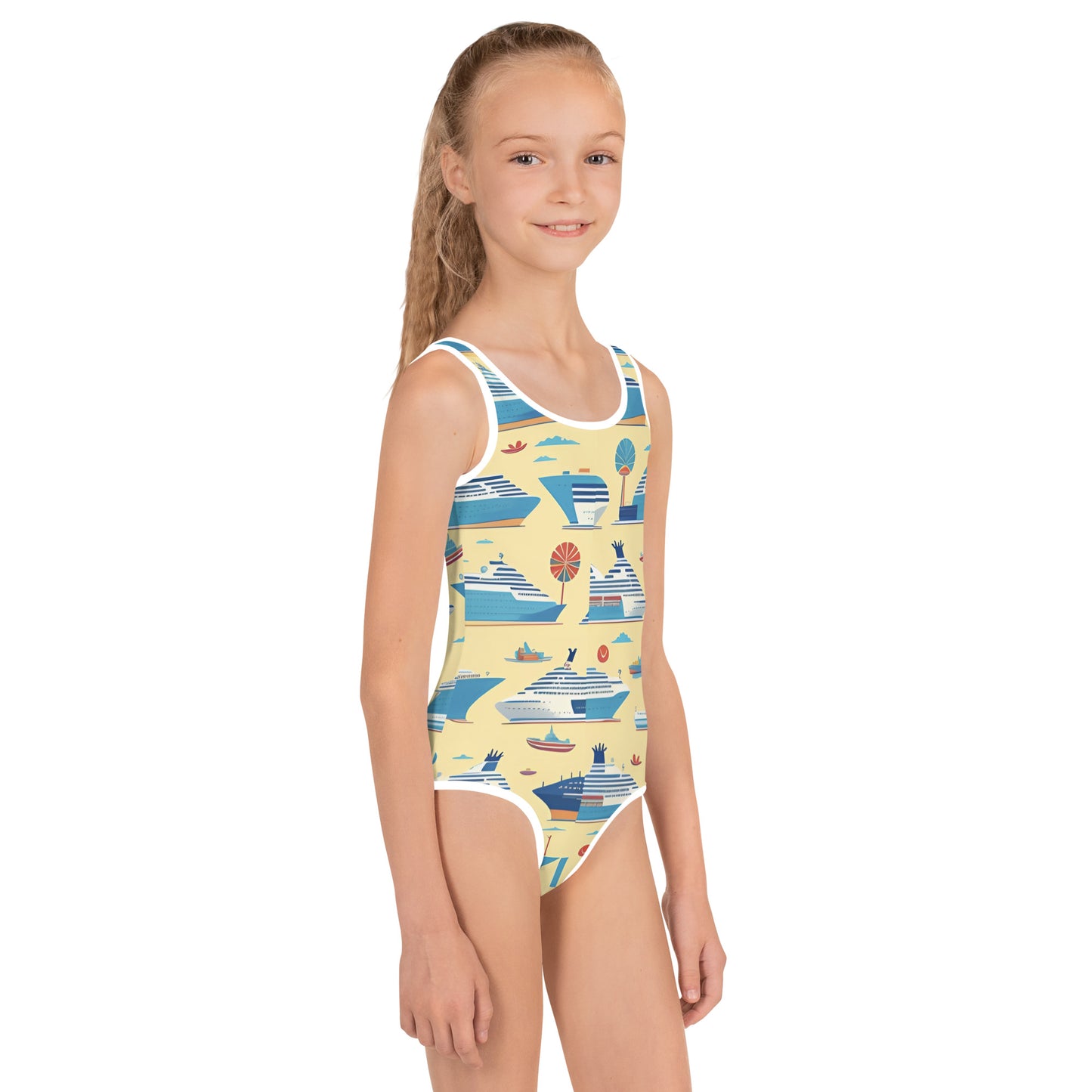 All-Over Print Kids Swimsuit