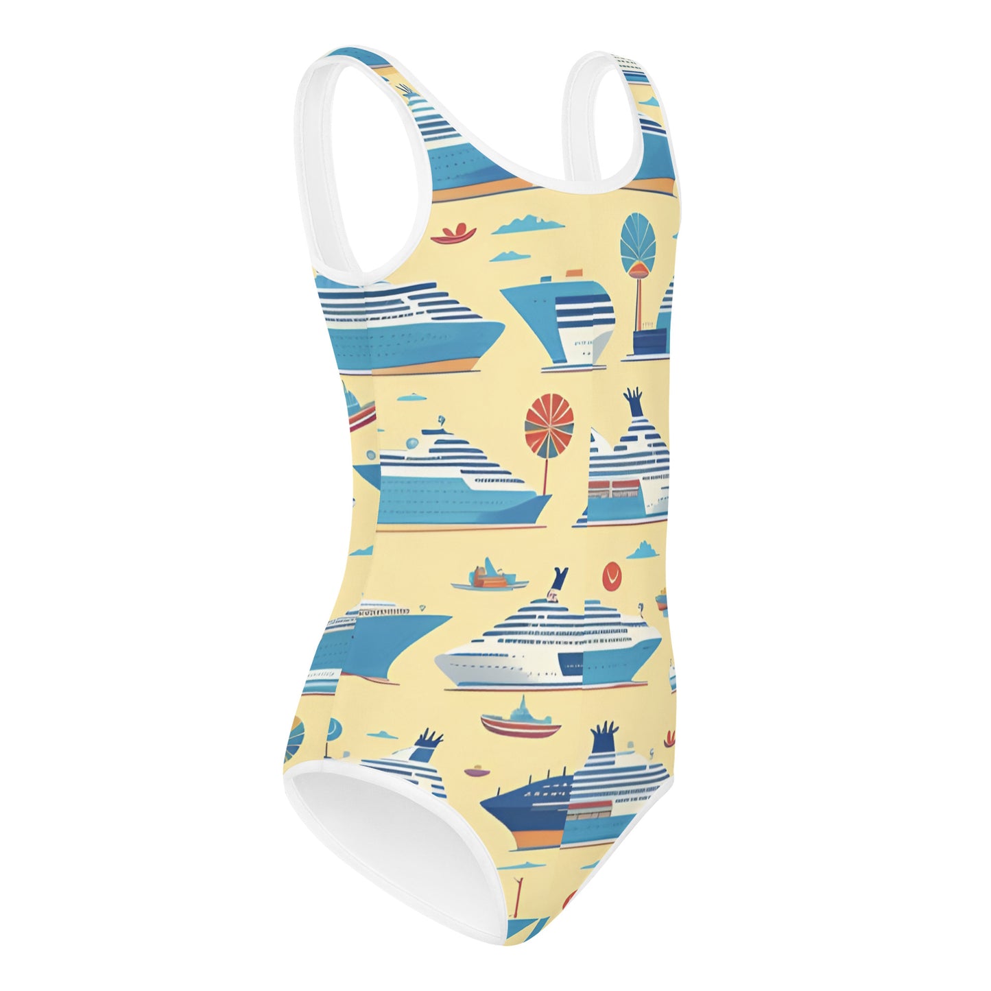 All-Over Print Kids Swimsuit