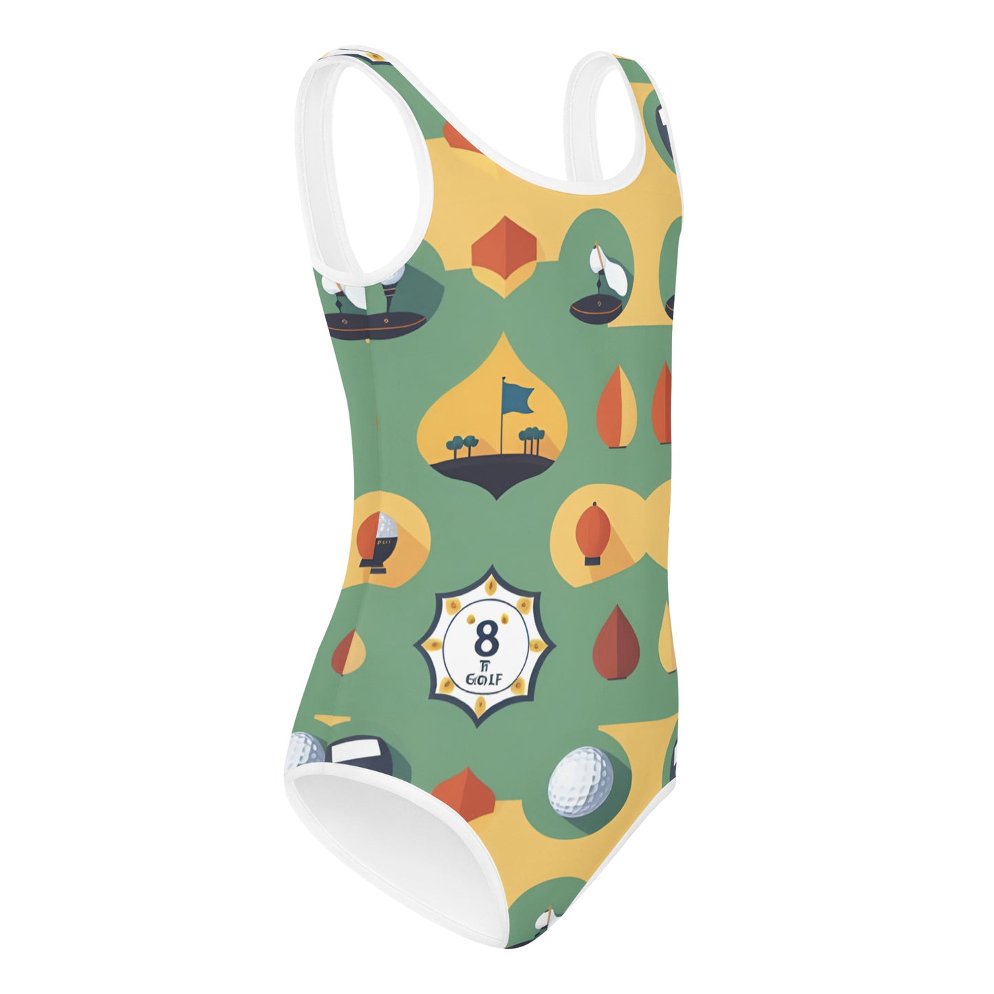 All-Over Print Kids Swimsuit