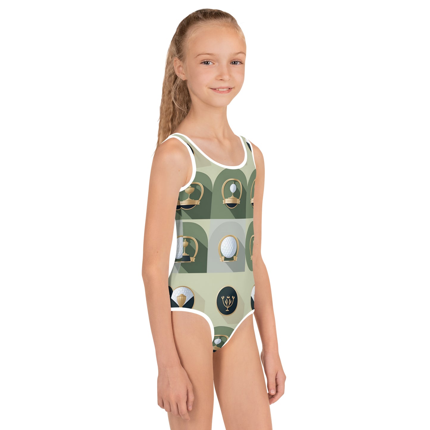 All-Over Print Kids Swimsuit