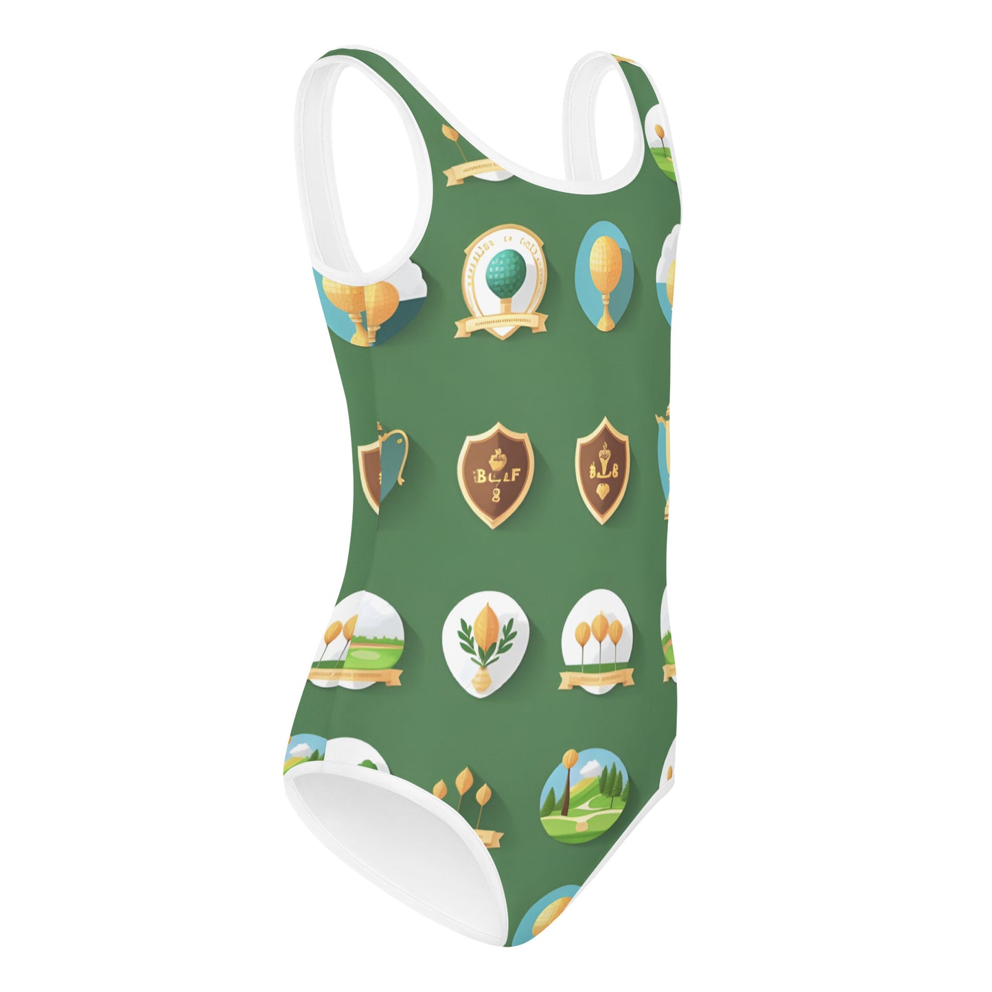 All-Over Print Kids Swimsuit