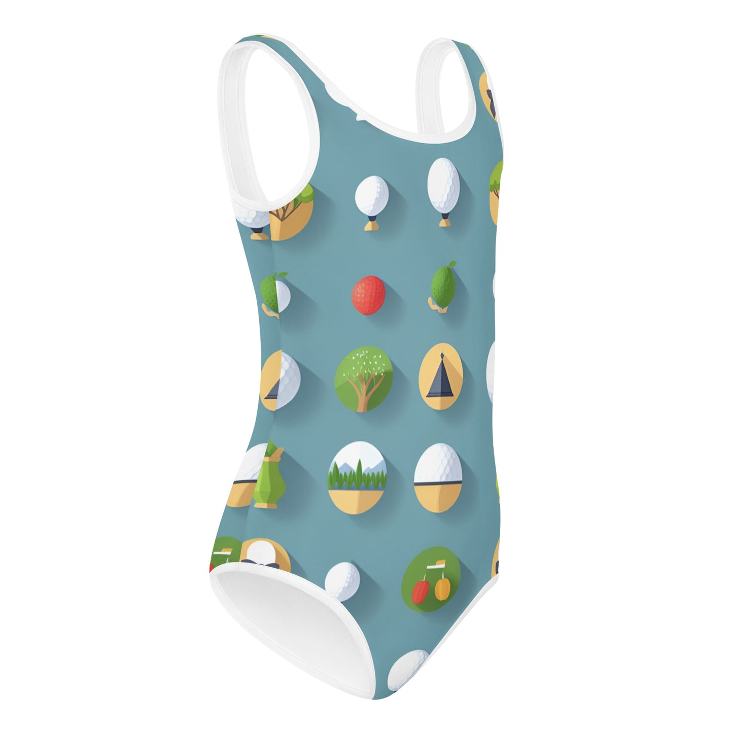 All-Over Print Kids Swimsuit