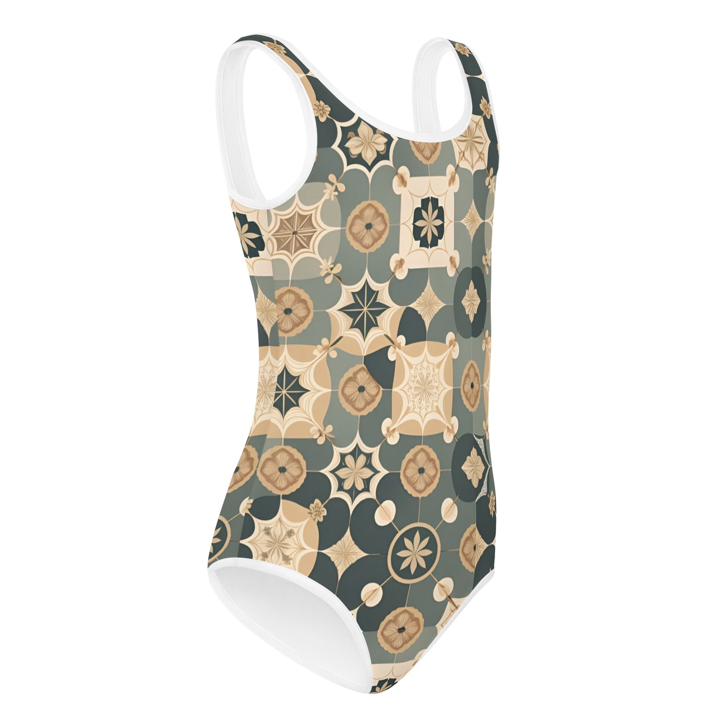 All-Over Print Kids Swimsuit