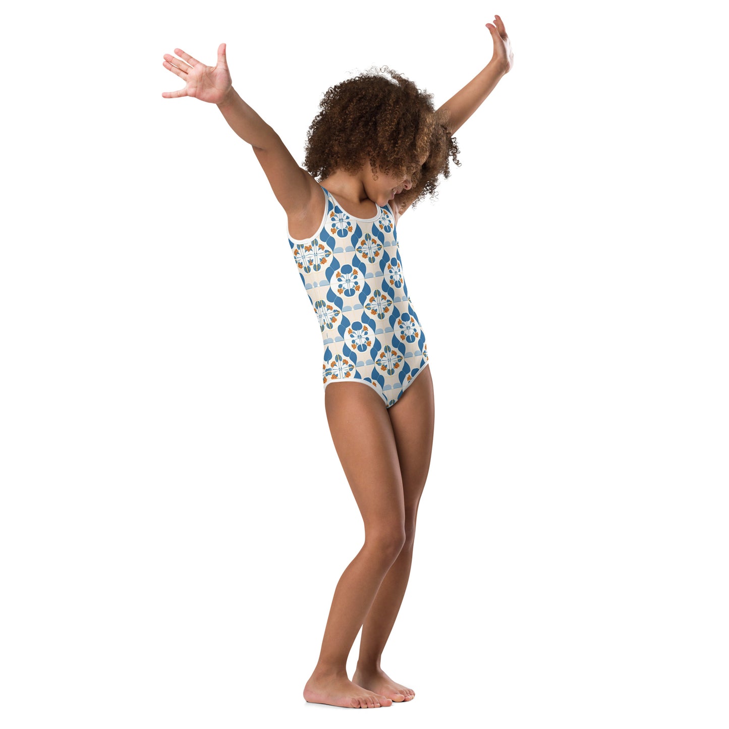 All-Over Print Kids Swimsuit