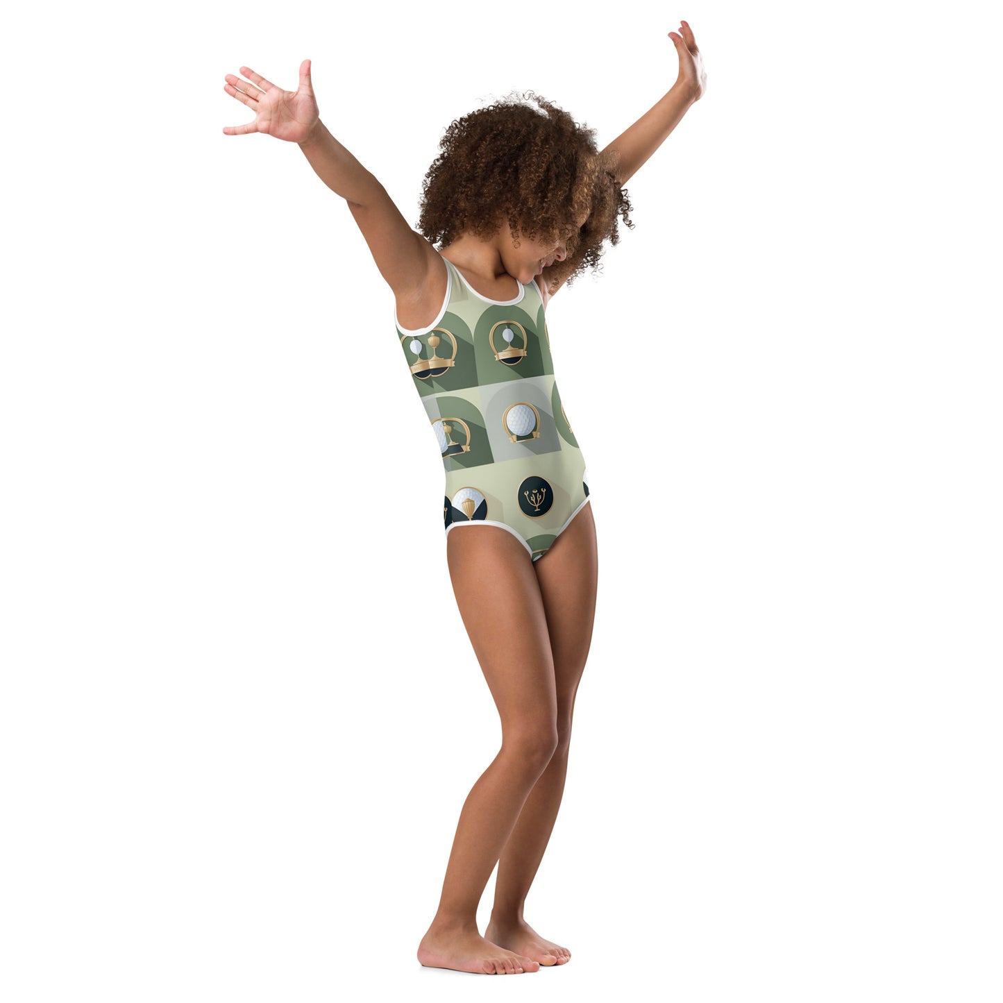 All-Over Print Kids Swimsuit