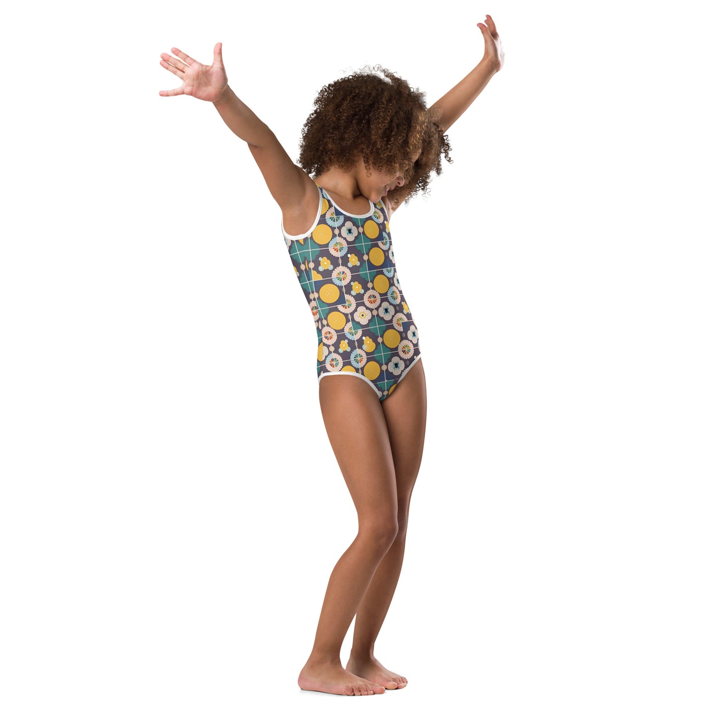 All-Over Print Kids Swimsuit