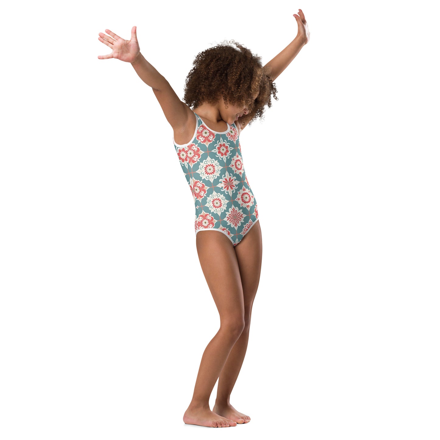 All-Over Print Kids Swimsuit