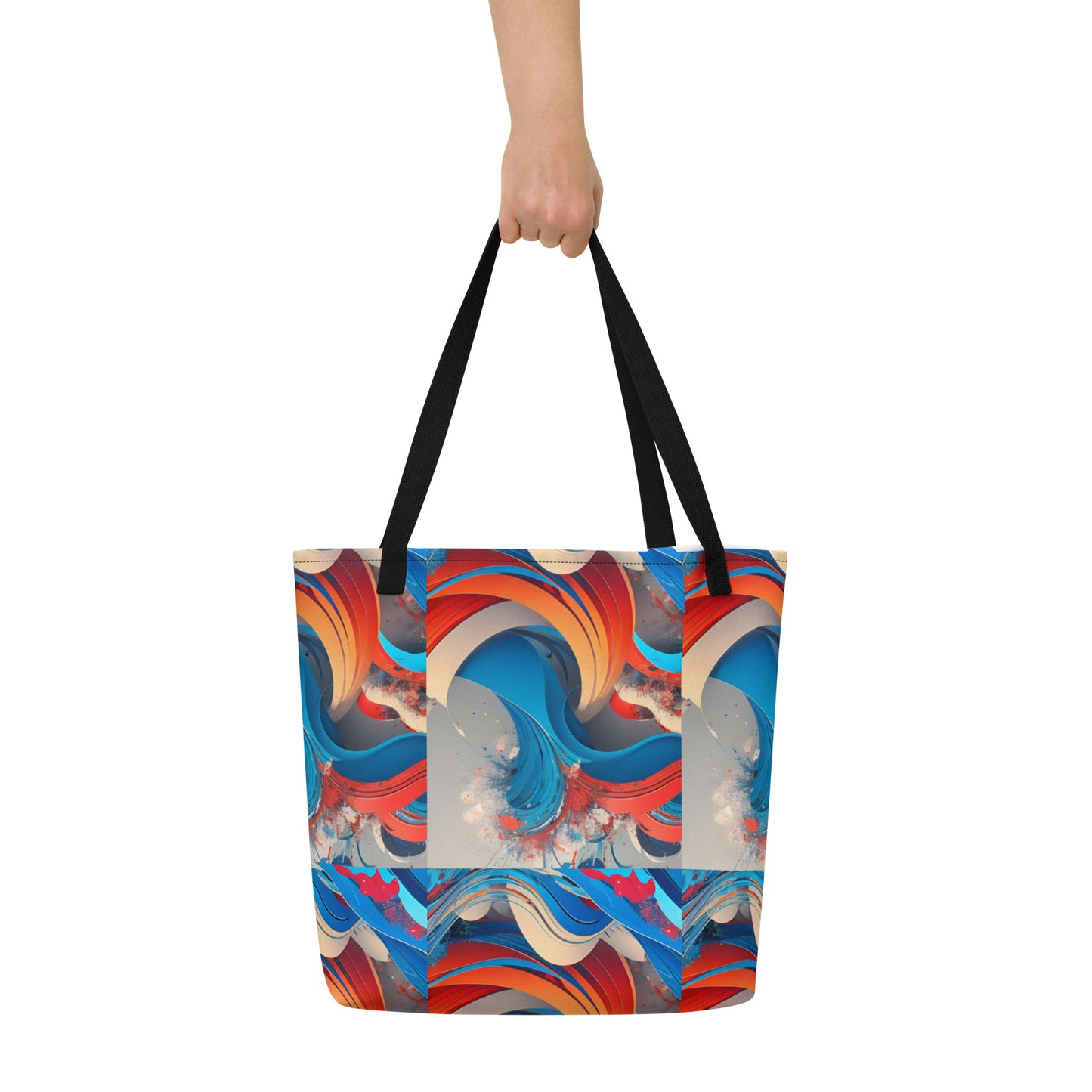 All-Over Print Large Tote Bag