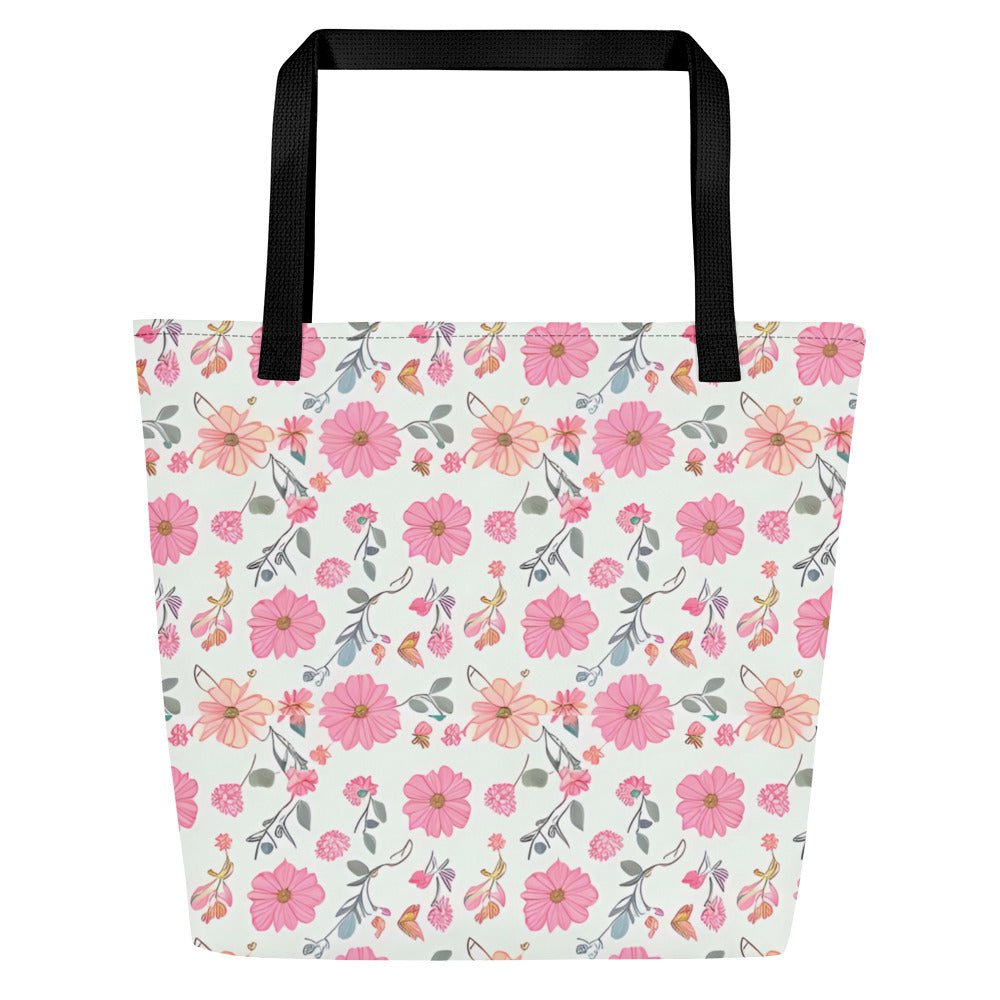 All-Over Print Large Tote Bag