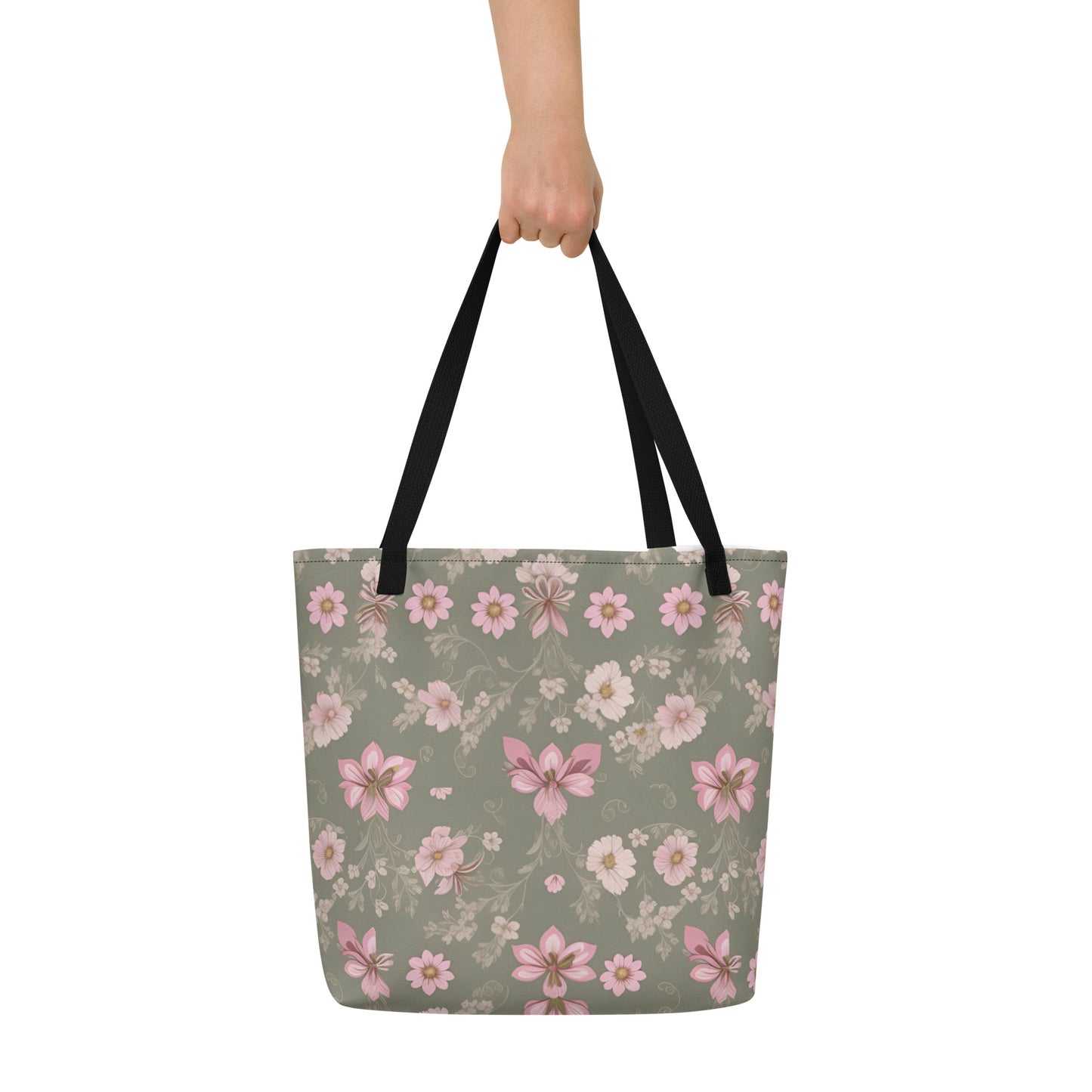 All-Over Print Large Tote Bag