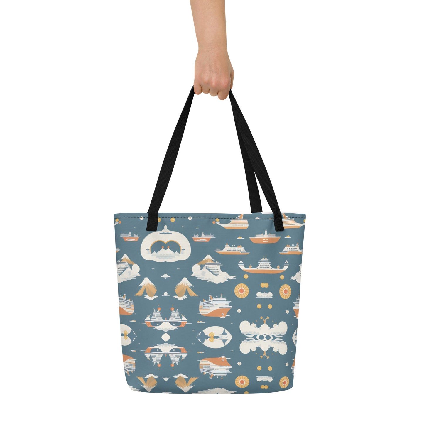 All-Over Print Large Tote Bag