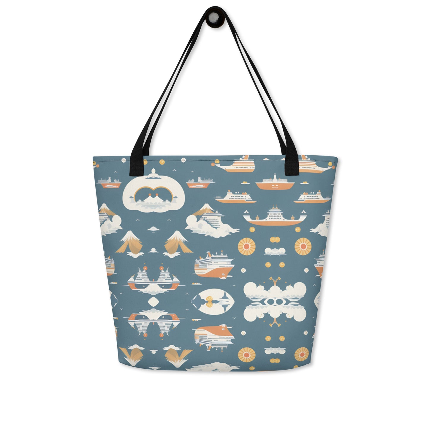 All-Over Print Large Tote Bag