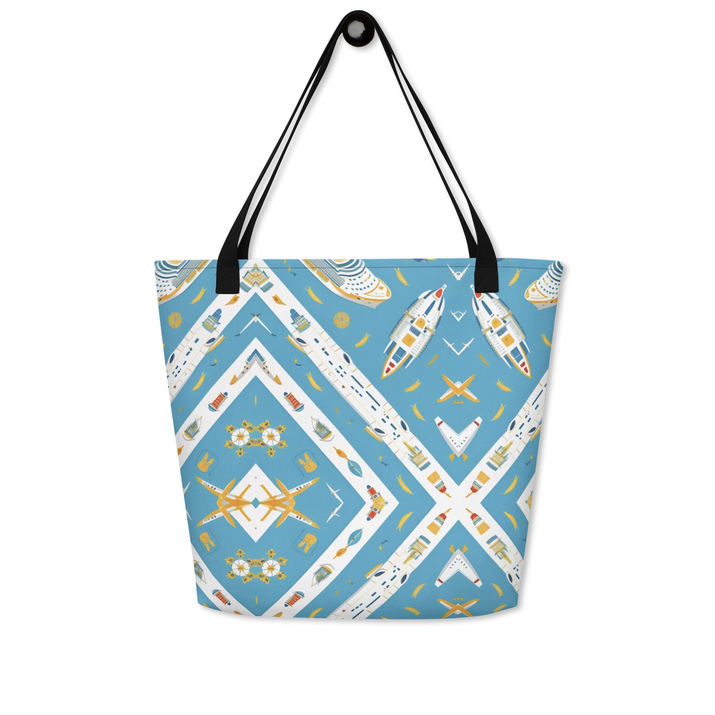 All-Over Print Large Tote Bag