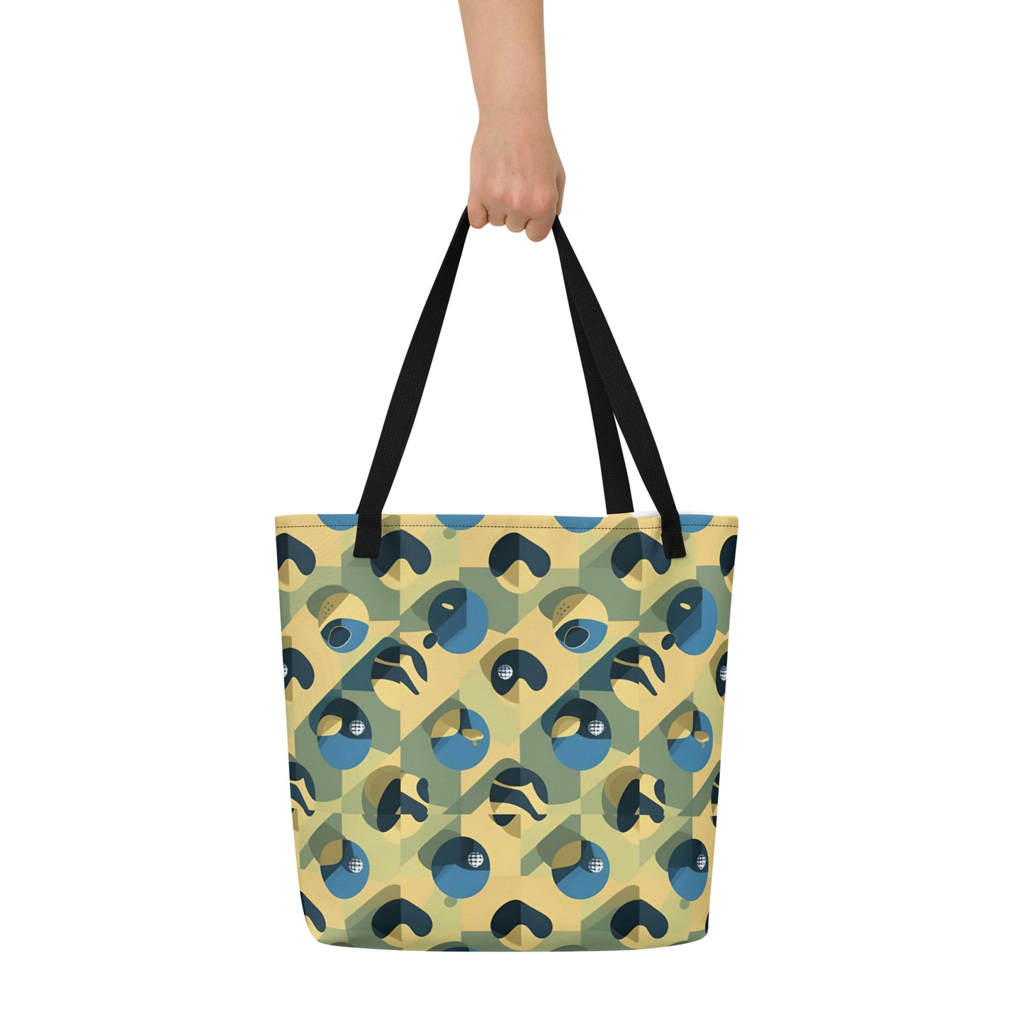 All-Over Print Large Tote Bag