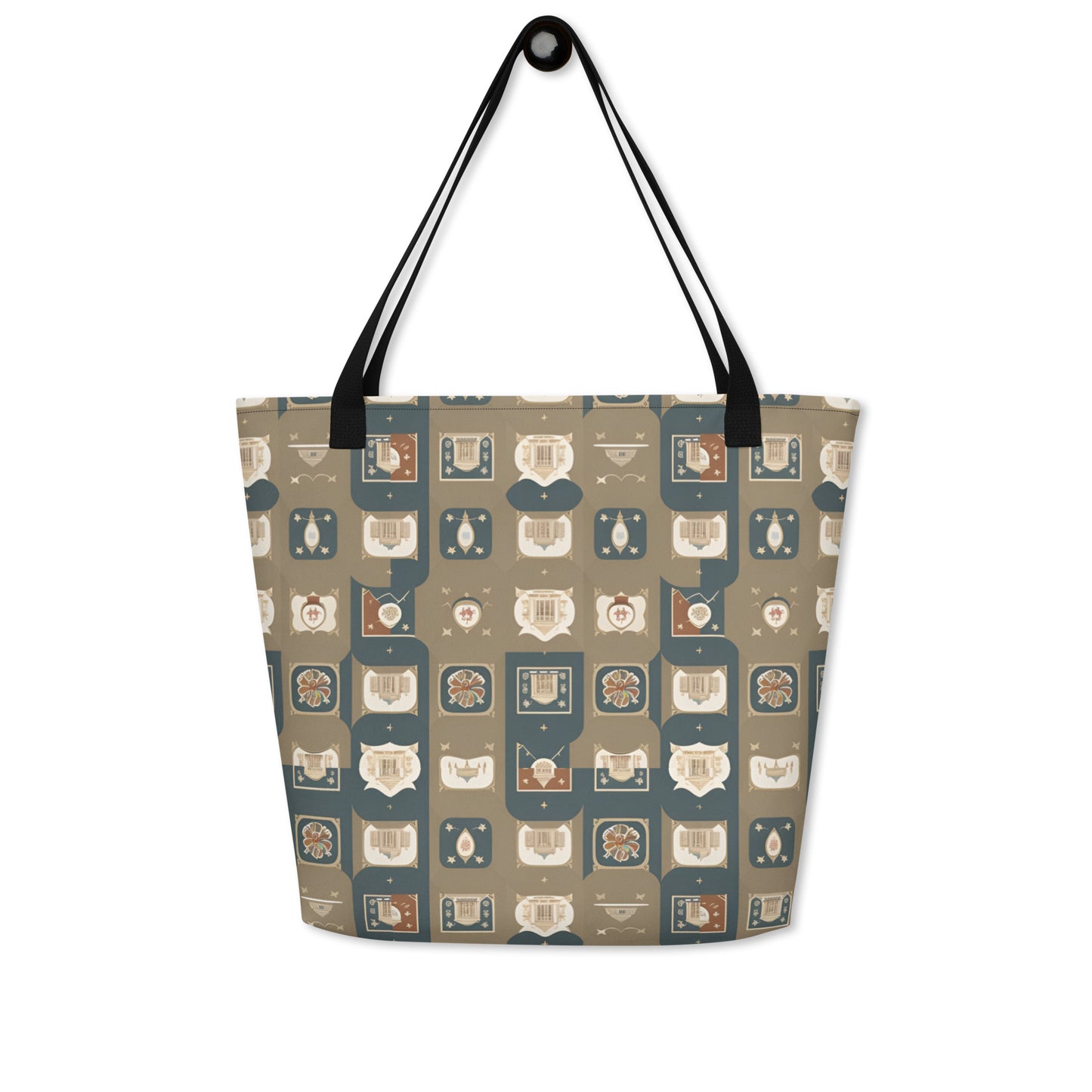 All-Over Print Large Tote Bag