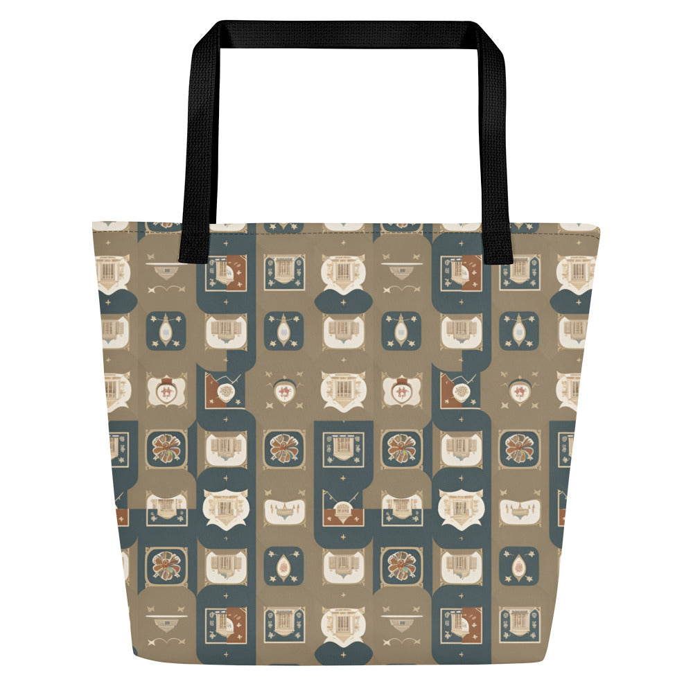 All-Over Print Large Tote Bag