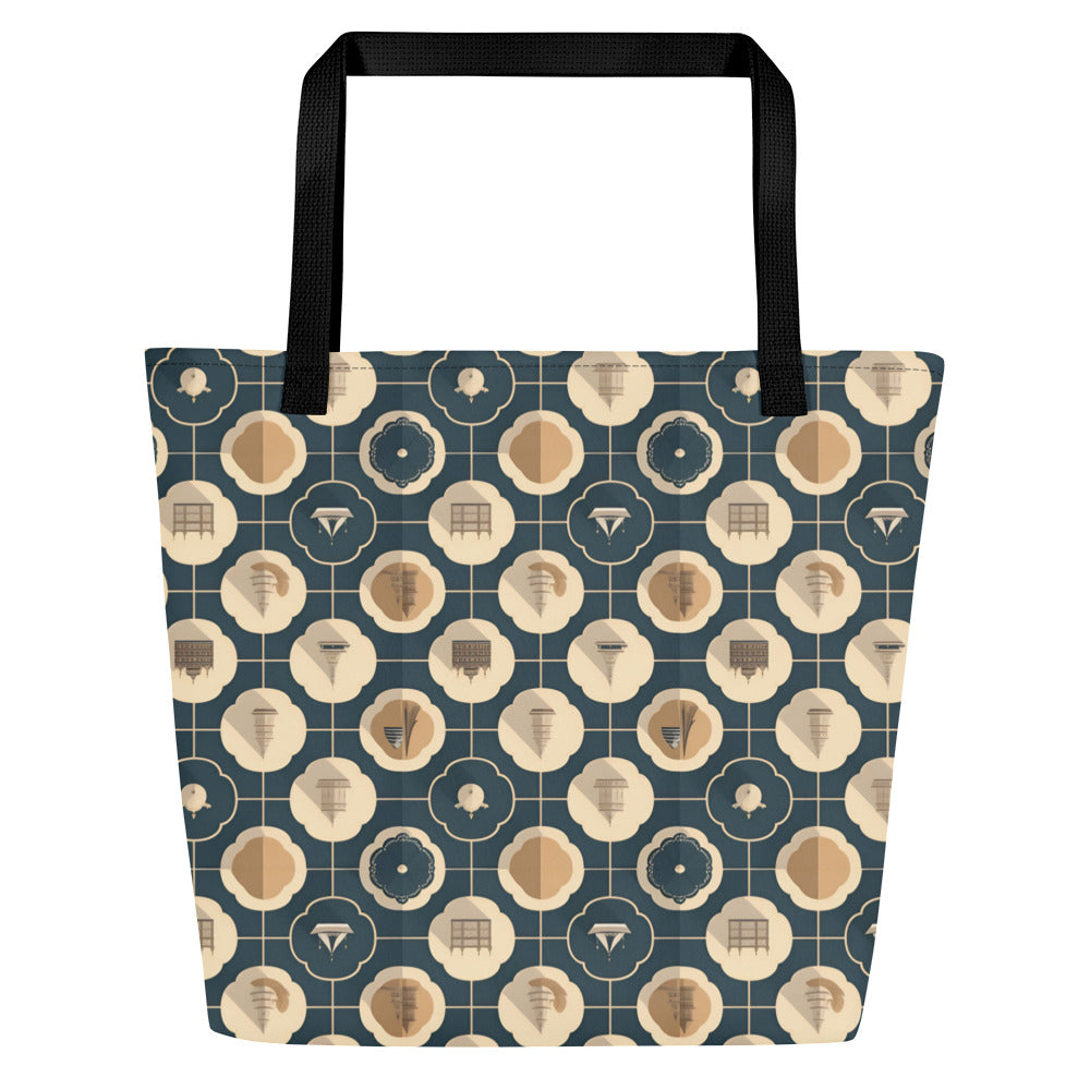 All-Over Print Large Tote Bag