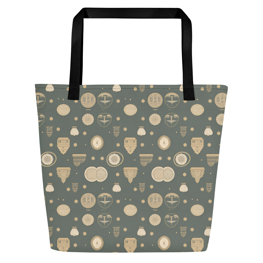 All-Over Print Large Tote Bag