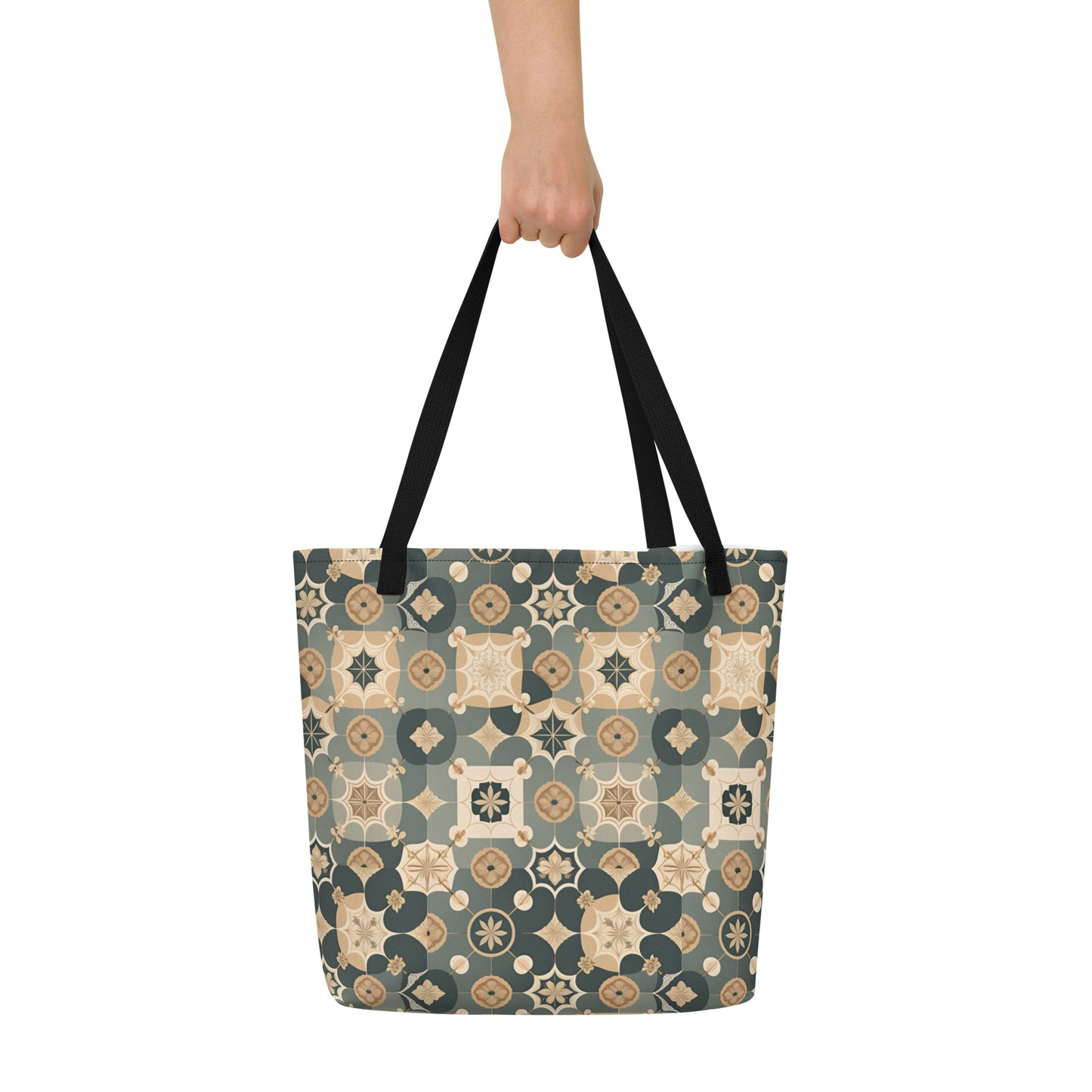 All-Over Print Large Tote Bag