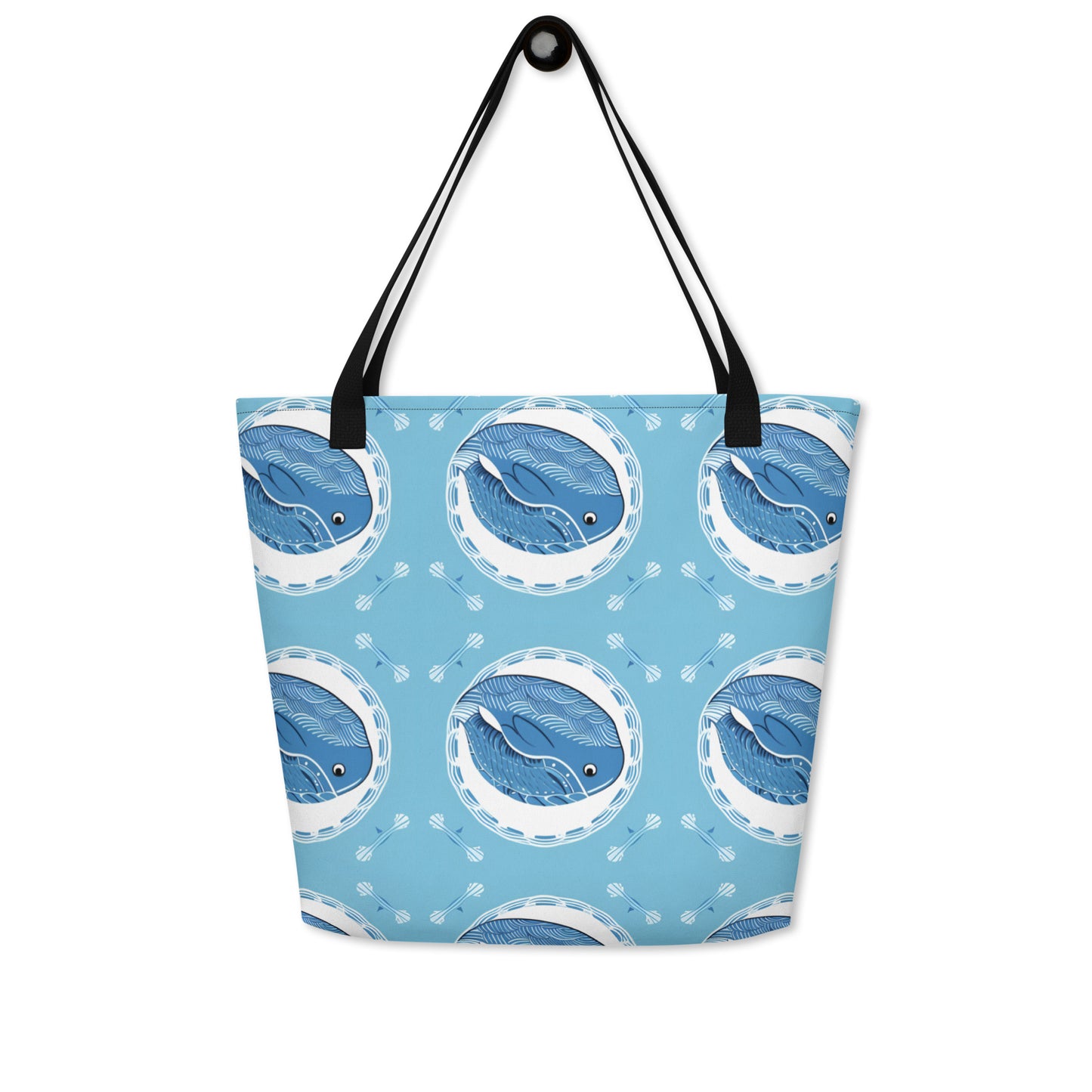 All-Over Print Large Tote Bag