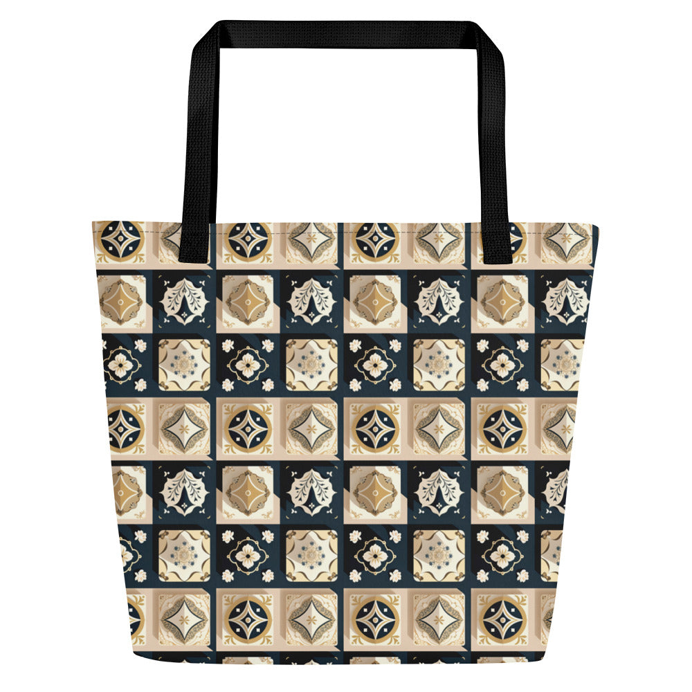 All-Over Print Large Tote Bag