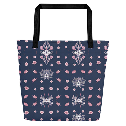 All-Over Print Large Tote Bag