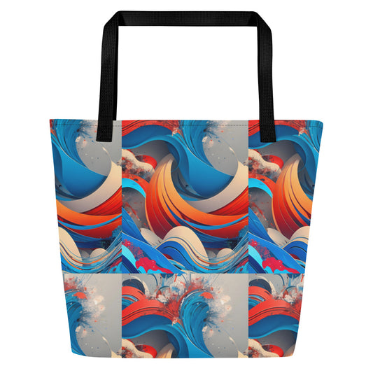 All-Over Print Large Tote Bag