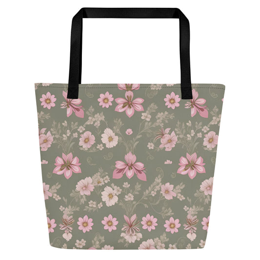 All-Over Print Large Tote Bag