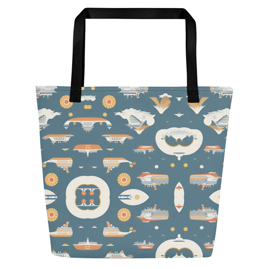 All-Over Print Large Tote Bag