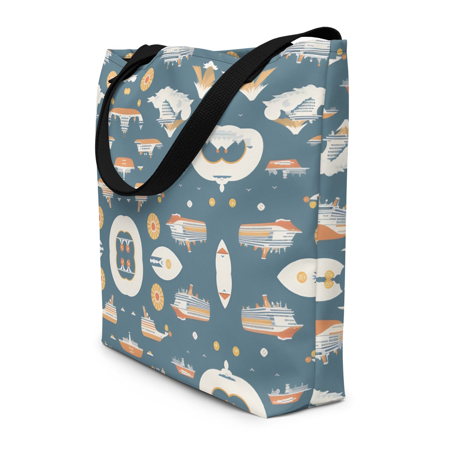 All-Over Print Large Tote Bag