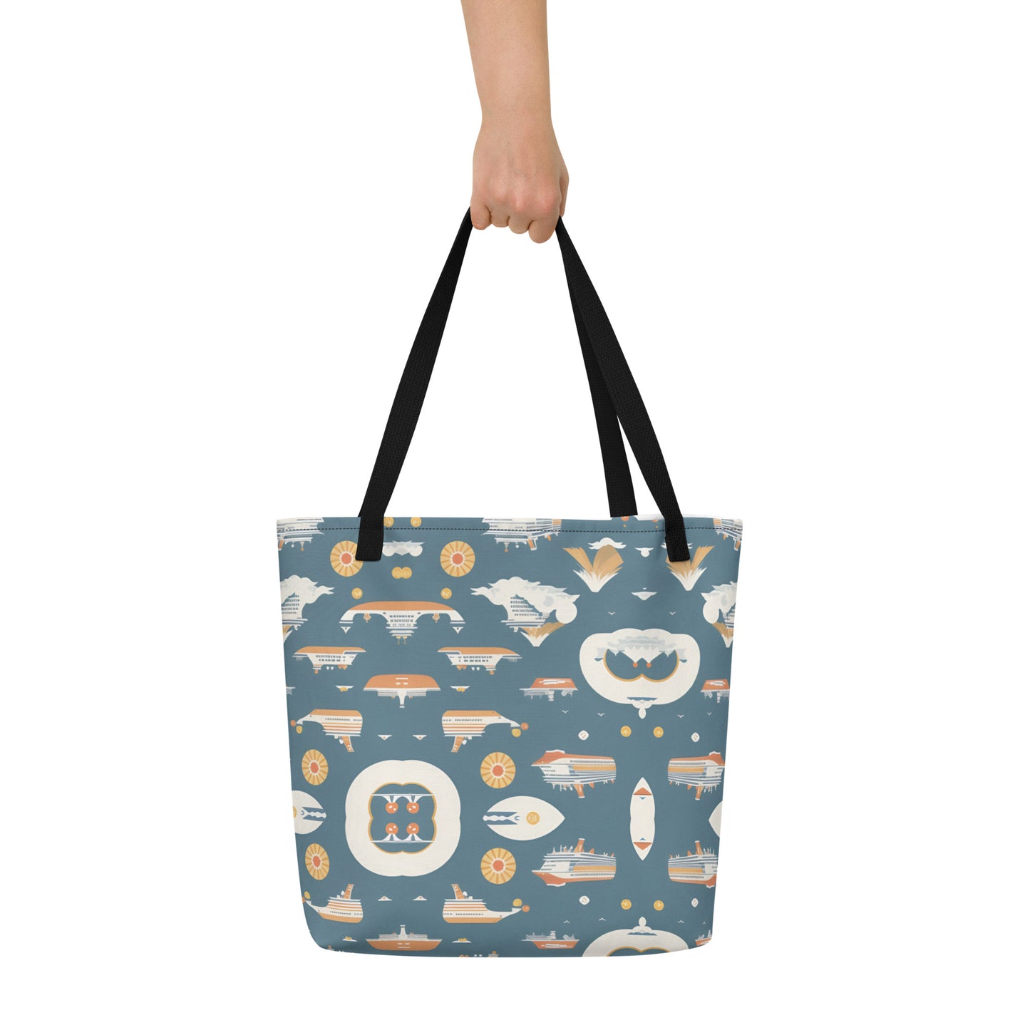 All-Over Print Large Tote Bag