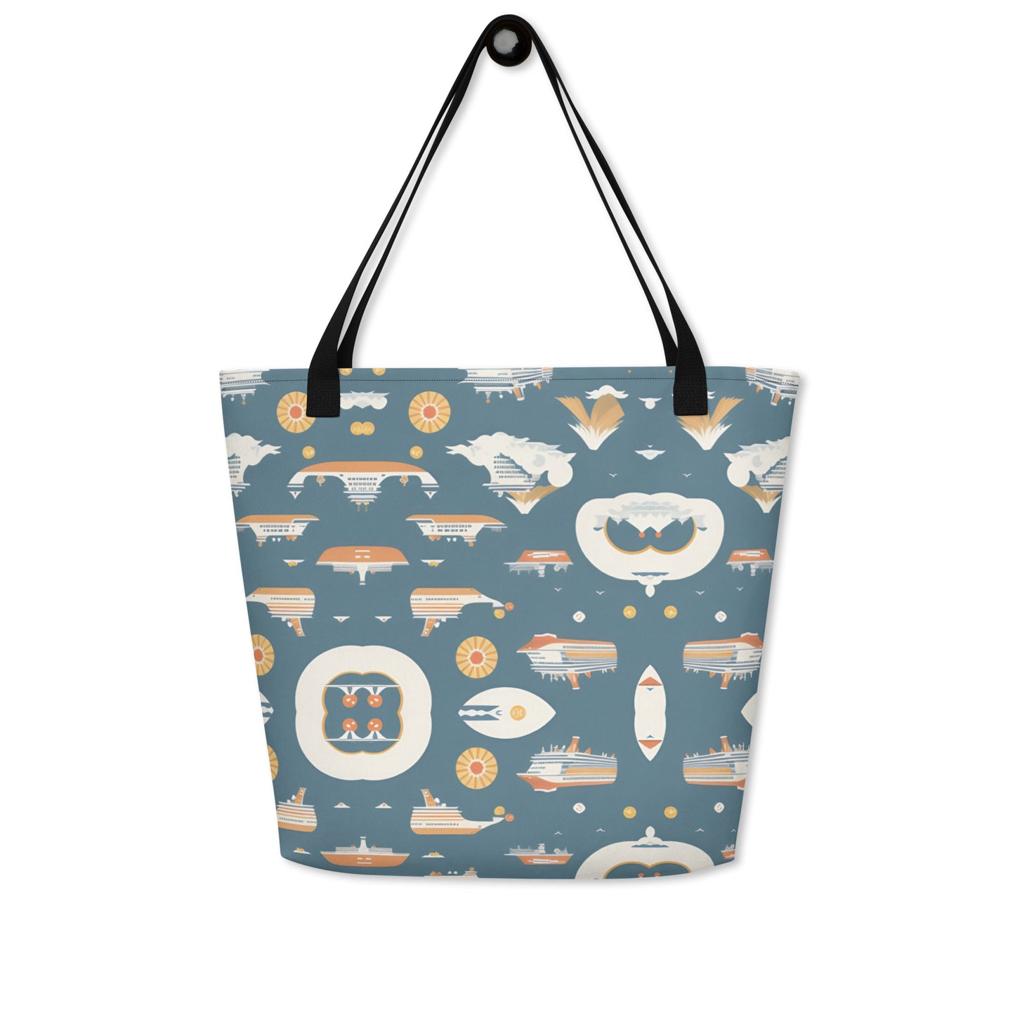 All-Over Print Large Tote Bag