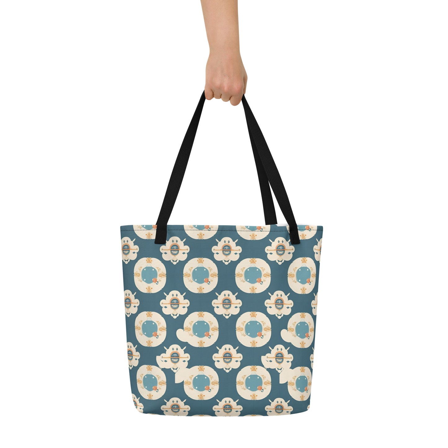 All-Over Print Large Tote Bag